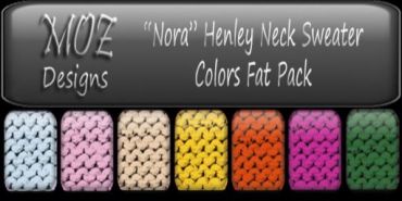 HUD Graphic - Nora Sweater V2 Colors Fat Pack